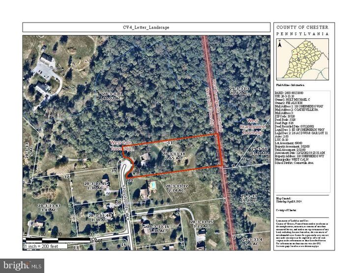 Property Photo:  118 Shepherds Way  PA 19320 