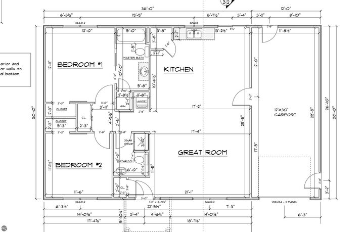 Property Photo: 544 Edwards Street MI 49649