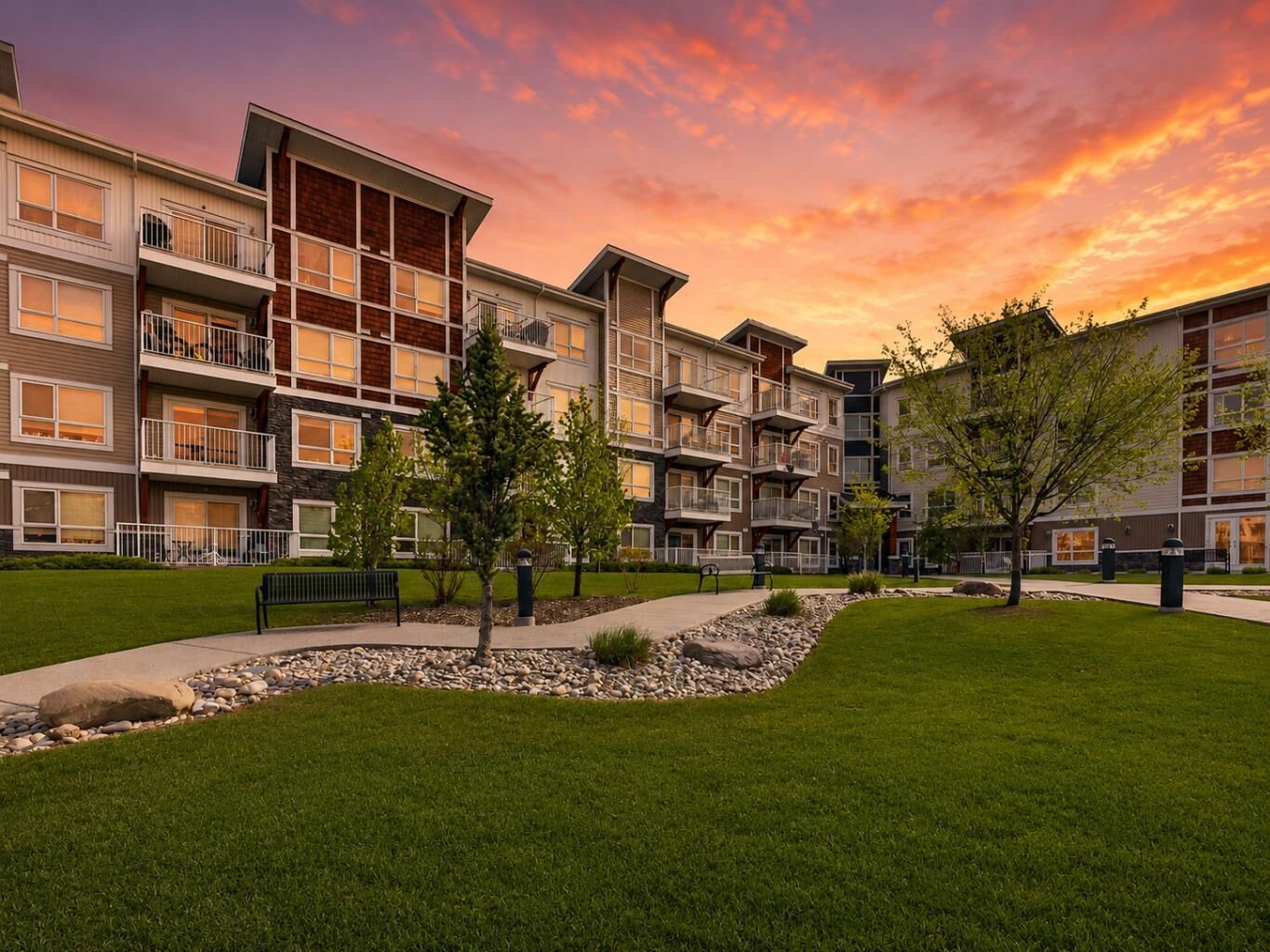 Property Photo: 302 Skyview Ranch Drive NE 2303 AB T3N 0P5