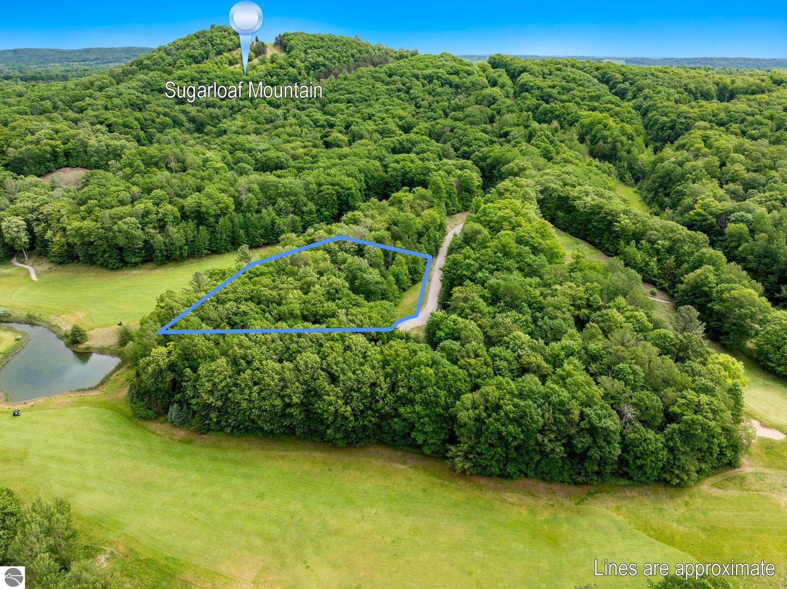 Property Photo: 8 S Club Drive MI 49621