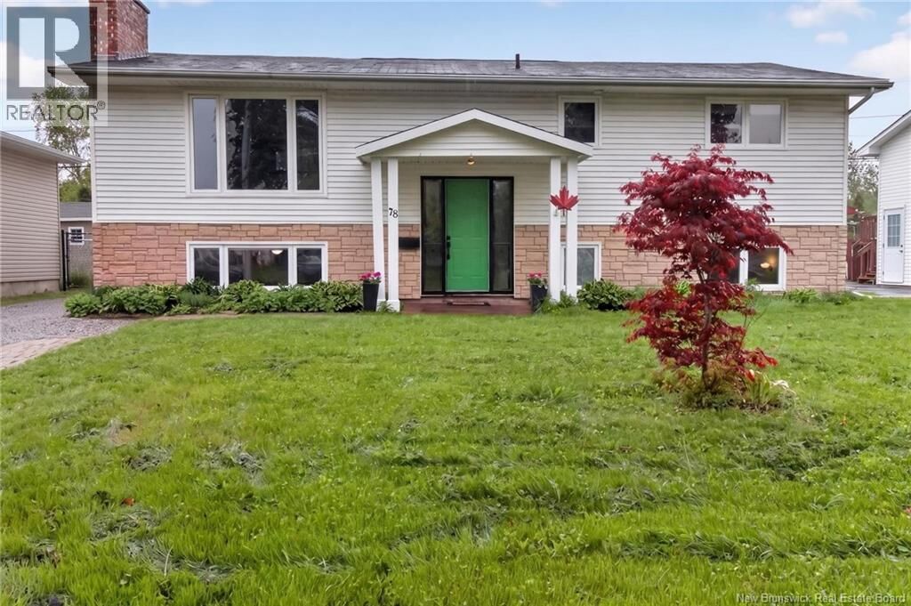 Property Photo:  78 Henderson Avenue  NB E1B 3P3 