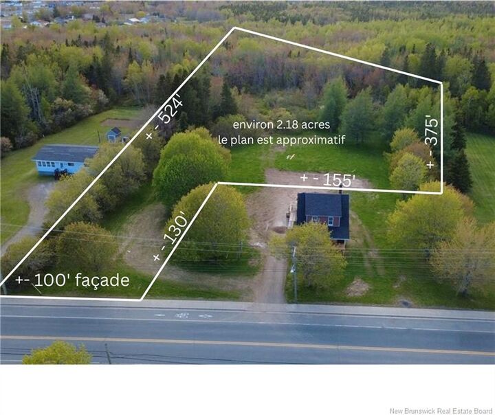 Property Photo:  2.18 Acres Rue Principale  NB E1X 1B7 