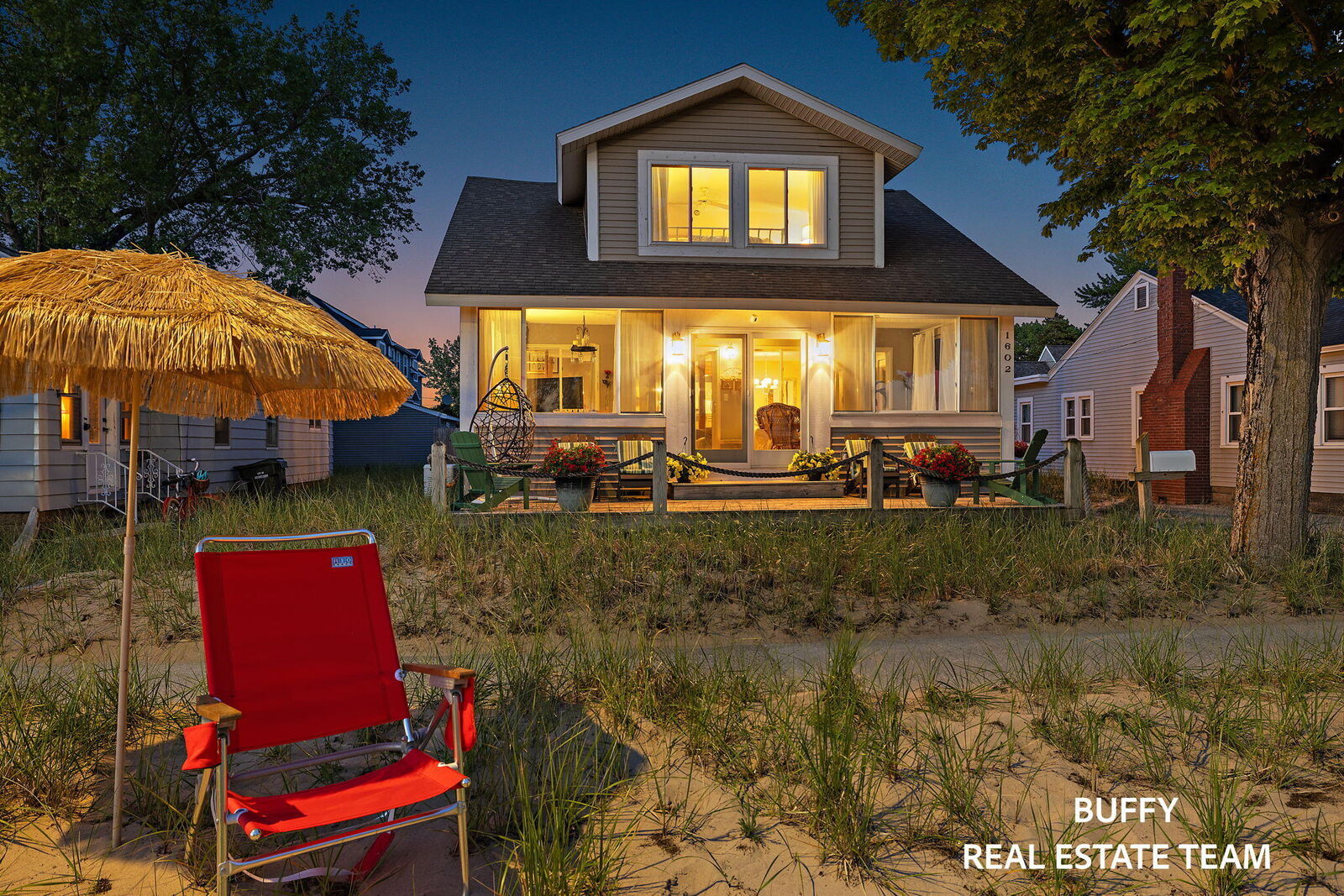 Property Photo:  1602 Beach Street  MI 49441 