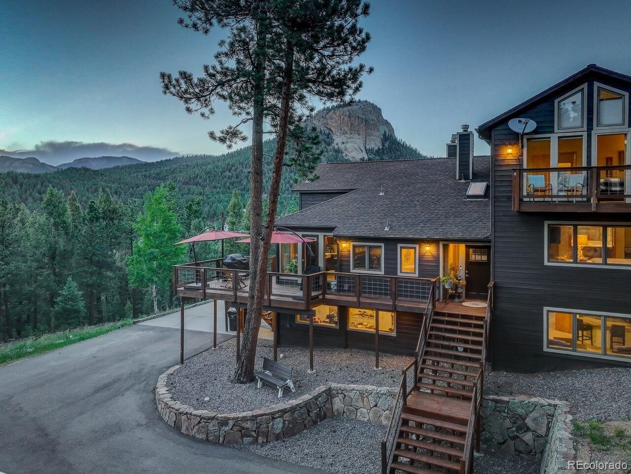 Property Photo: 203 Valley View Lane CO 80470