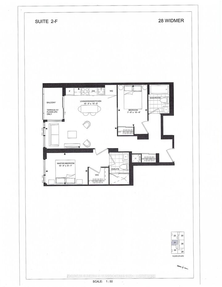 Property Photo: 28 Widmer Street Lph20 ON M5V 0T2