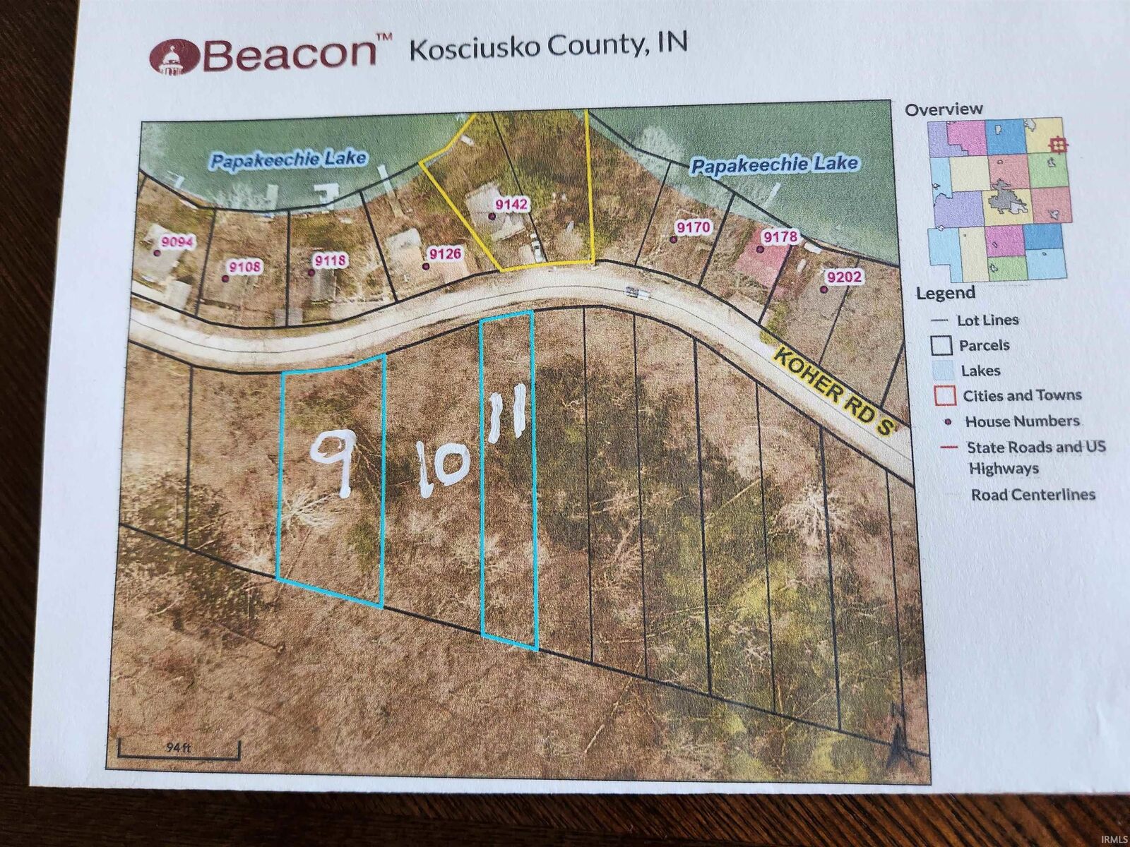 Property Photo:  Tbd E Koher Rd  Lot #11  IN 46567 