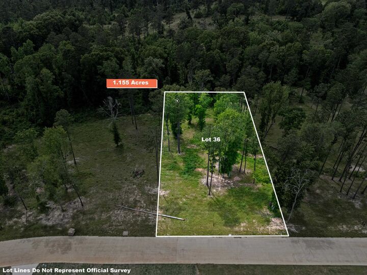 Property Photo:  Lot 36 Southern Pines  TX 75650 