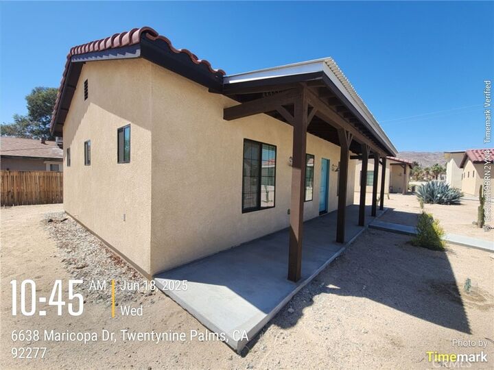 Property Photo: 6638 Maricopa Drive 2 CA 92277