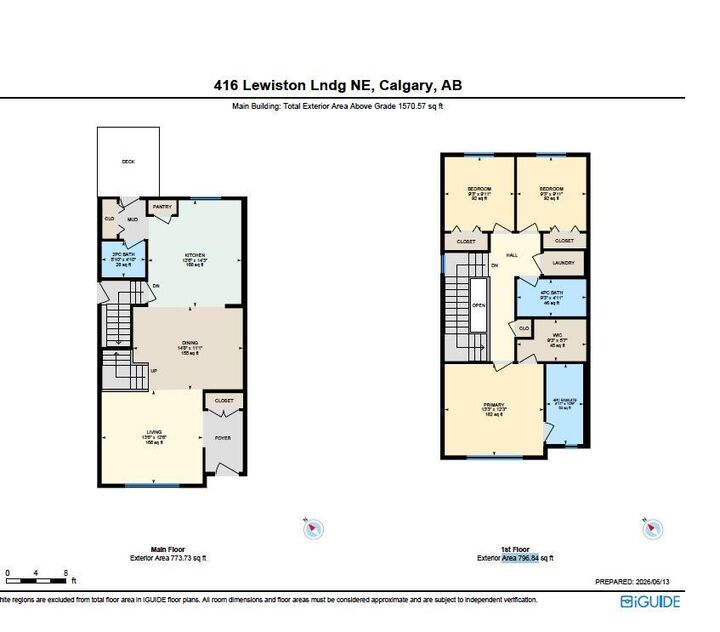 Property Photo:  416 Lewiston Landing NE  AB T3P 0T7 