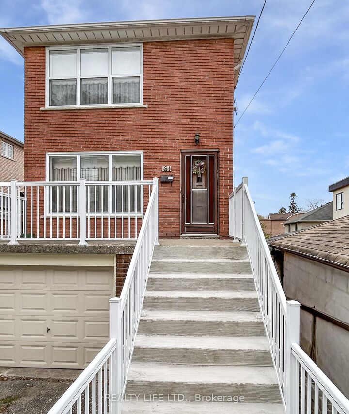 Property Photo: 61 Cameron Avenue ON M6M 1R1