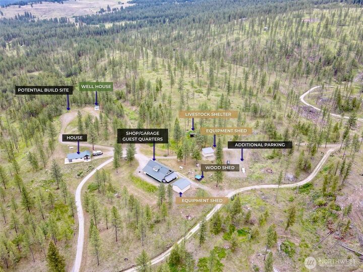 Property Photo: 1942 Lyman Lake-Moses Meadows Road A WA 98855