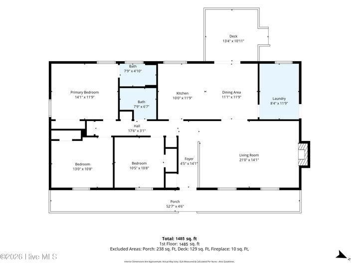 Property Photo:  4426 Robin Dale Court  NC 28405 