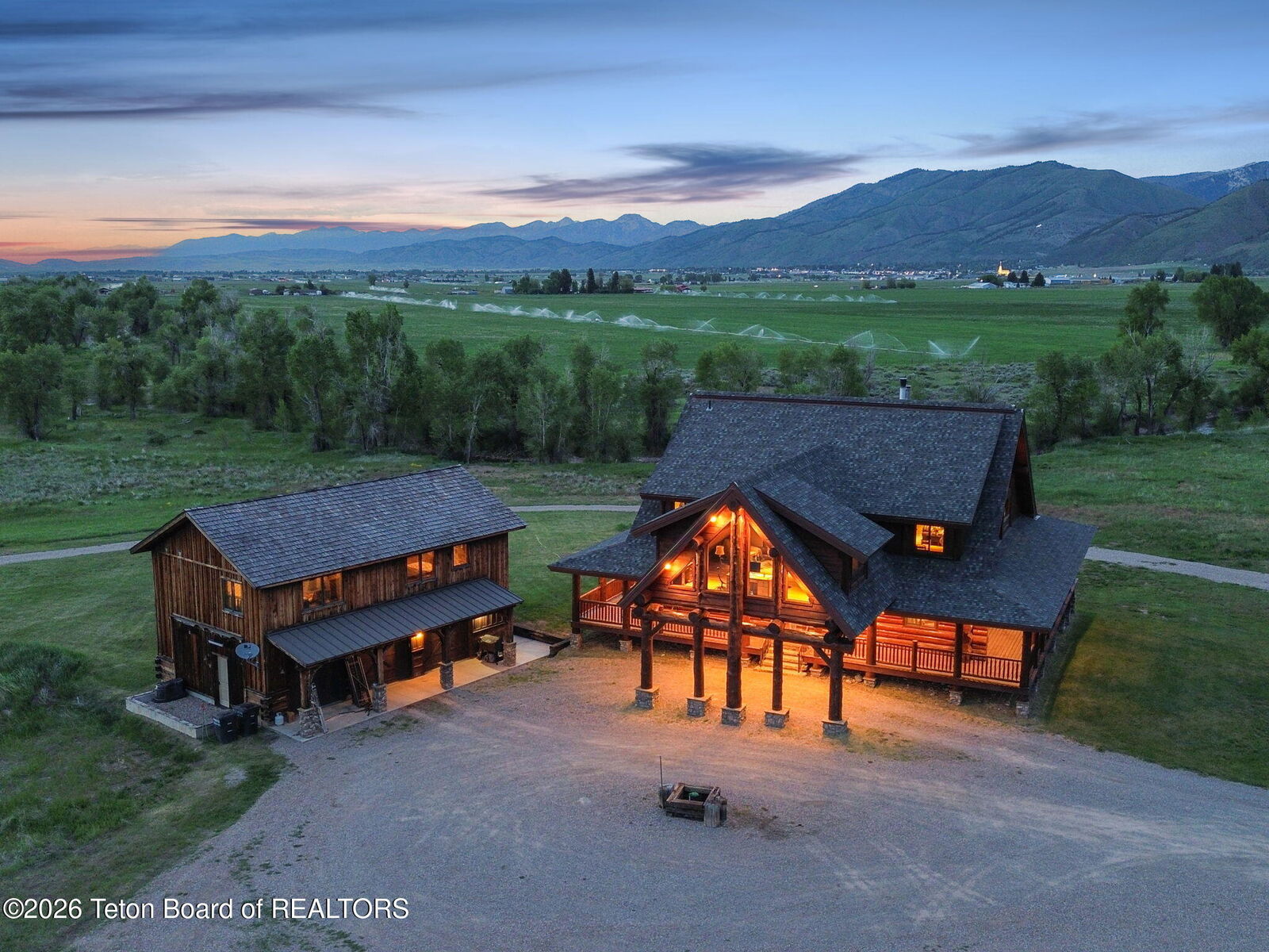 Property Photo:  989 Dry Creek Road  WY 83110 