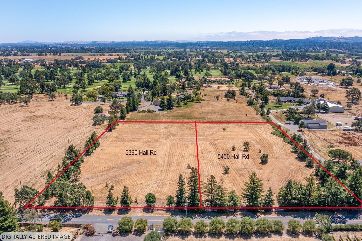 Property Photo: 5400 Hall Road CA 95401