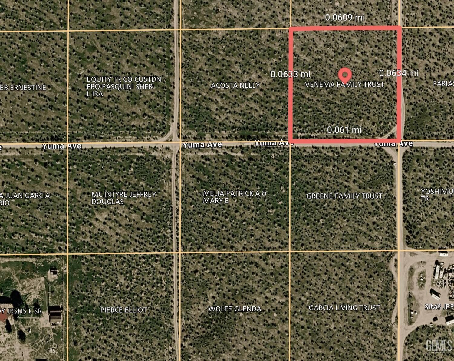 Property Photo:  0 Yuma Ave  CA 93501 