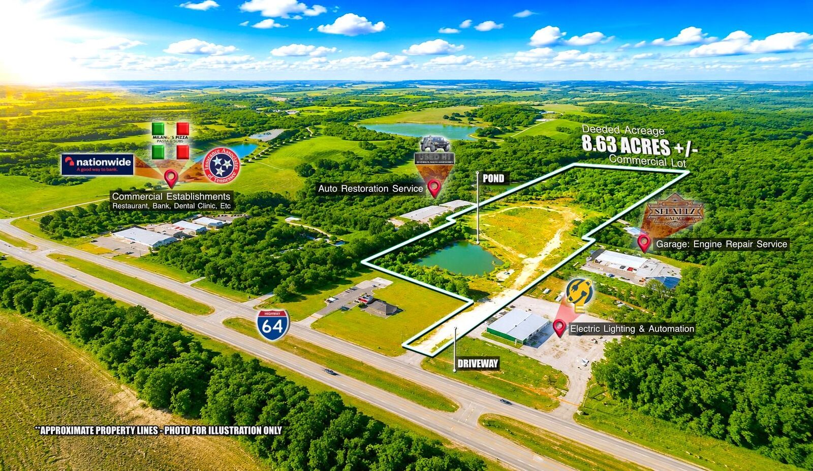 Property Photo:  Hwy 64 Hwy  TN 38028 