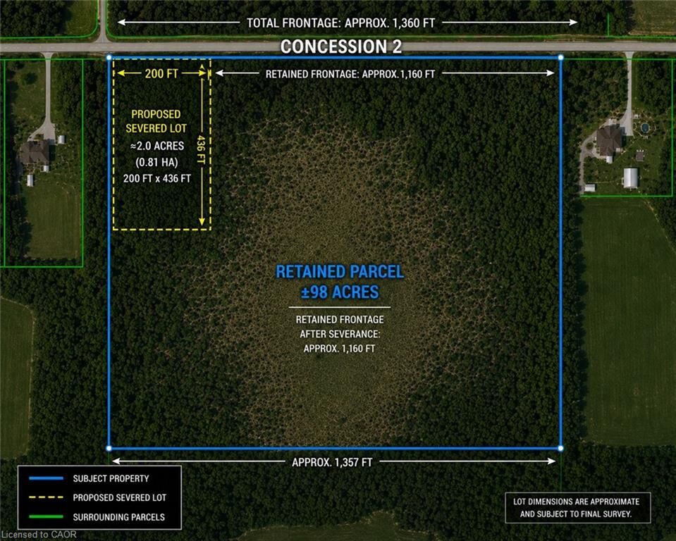 Property Photo:  6663 Concession 2  ON N3C 2V4 