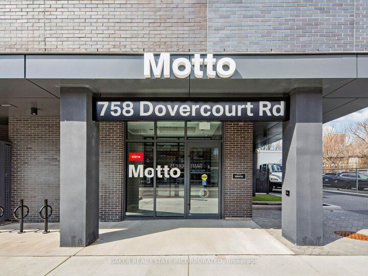 Property Photo: 758 Dovercourt Road 1009 ON M6H 0G7