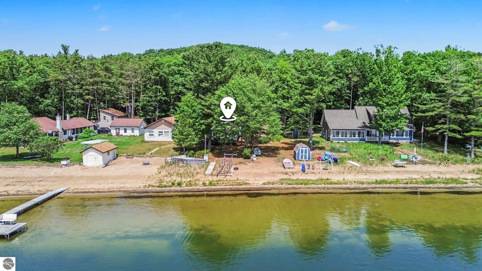 Property Photo:  4098 Sixth Street  MI 49635 