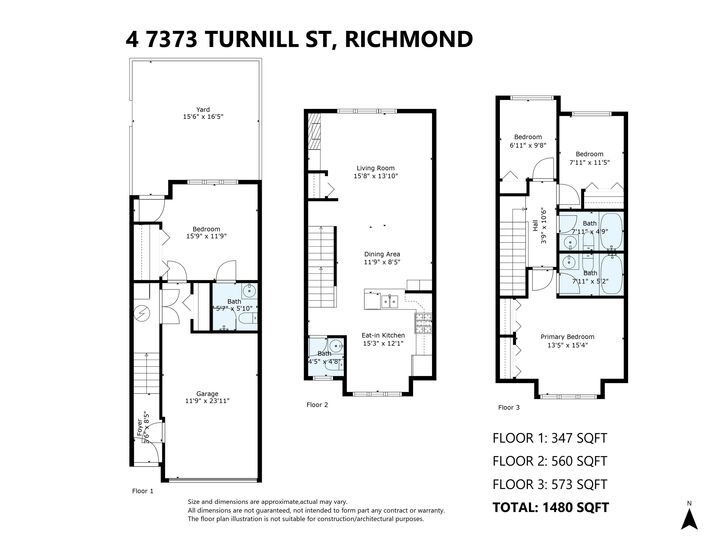 Property Photo: 7373 Turnill Street 4 BC V6Y 4L7