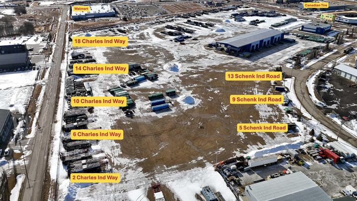 Property Photo: 2 Charles Industrial Way AB T4S 0A6