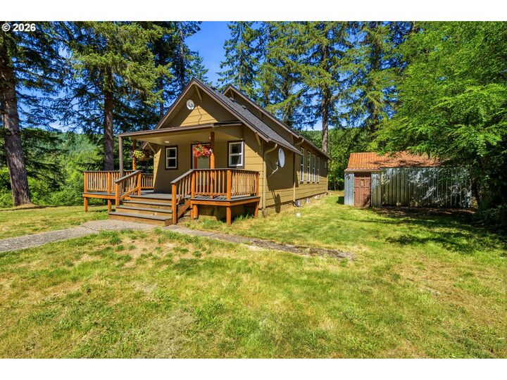 Property Photo:  12756 SW Gilbert Creek Rd  OR 97396 