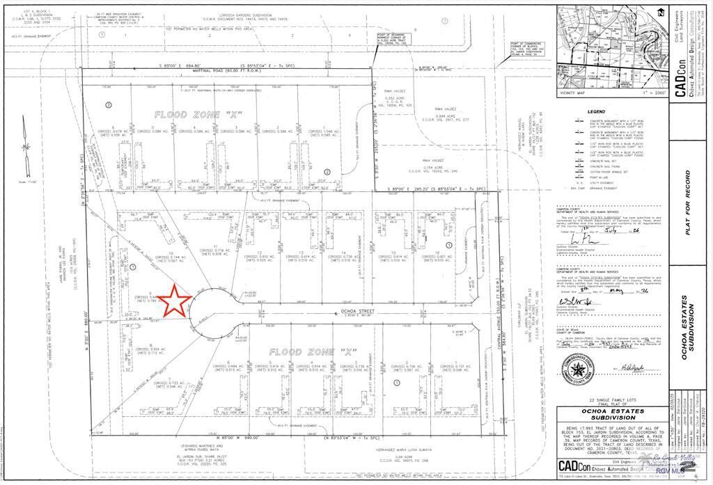 Property Photo: 000 Ochoa St Lot #9 TX 78521