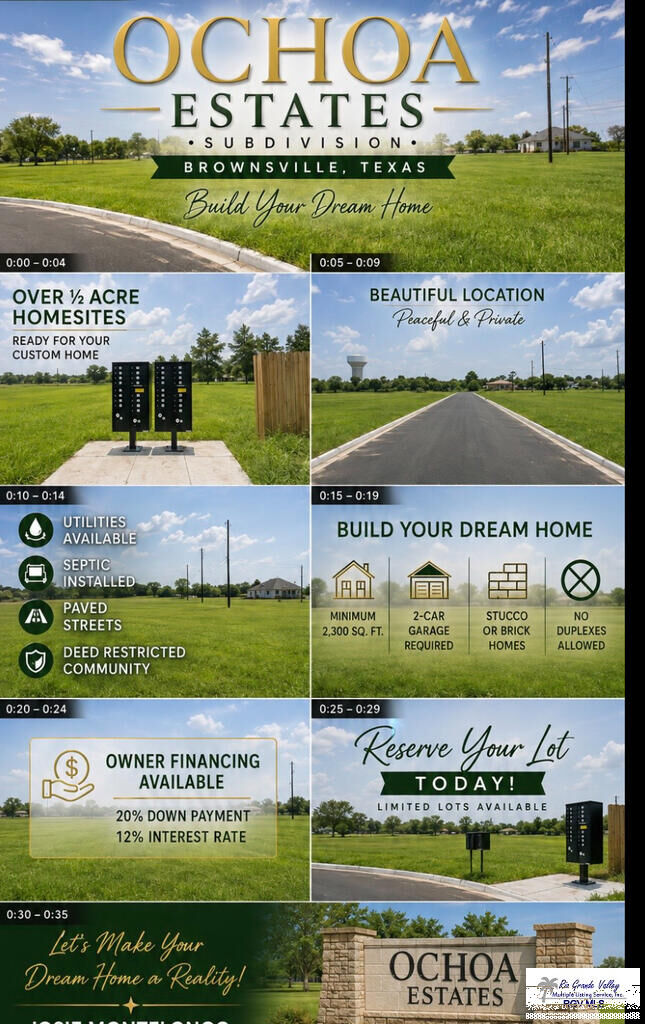 Property Photo: 000 Ochoa St Lot #9 TX 78521