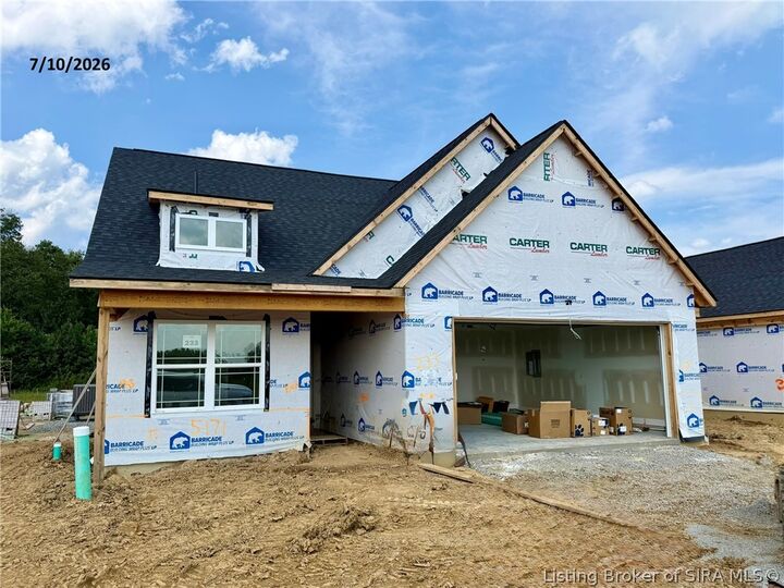 Property Photo:  5171 Woodstone Circle Lot 233  IN 47130 