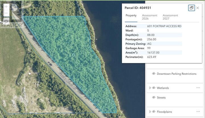Property Photo:  601 Foxtrap Access Road  NL A1X 7E9 