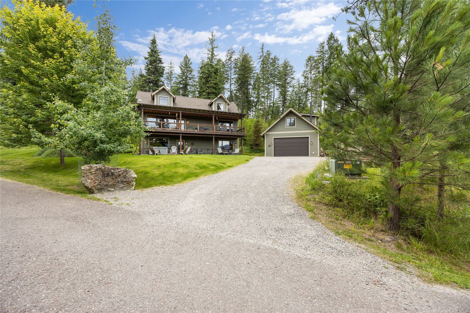 Property Photo: 158 McCaffery Lookout Trail MT 59911