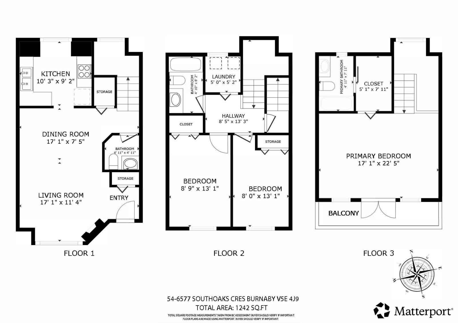 Property Photo: 6577 Southoaks Crescent 54 BC V5E 4J9