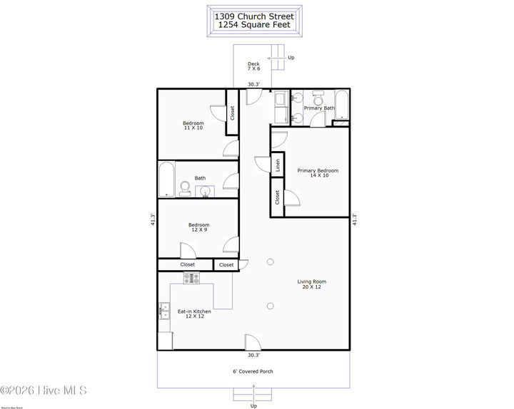 Property Photo: 1309 Church Street NC 28401