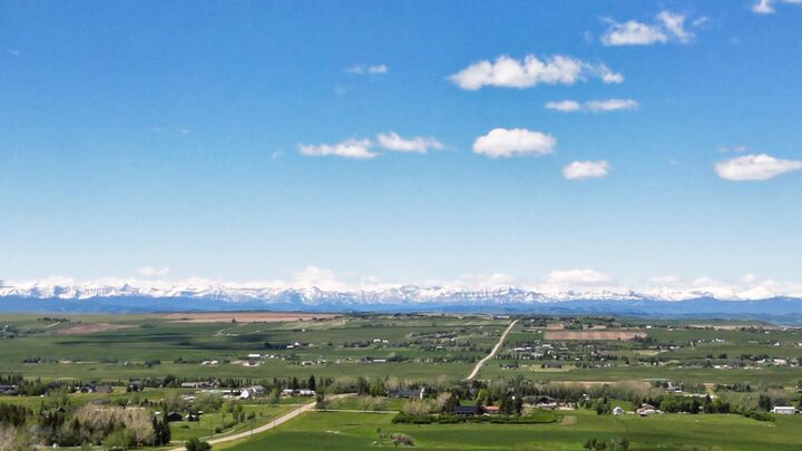 Property Photo: Lot 1, 386222 32 Street E AB T1S 6C3