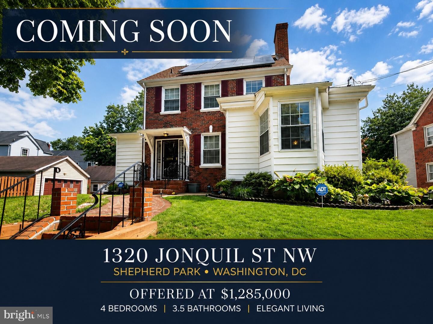 Property Photo: 1320 Jonquil Street NW DC 20012