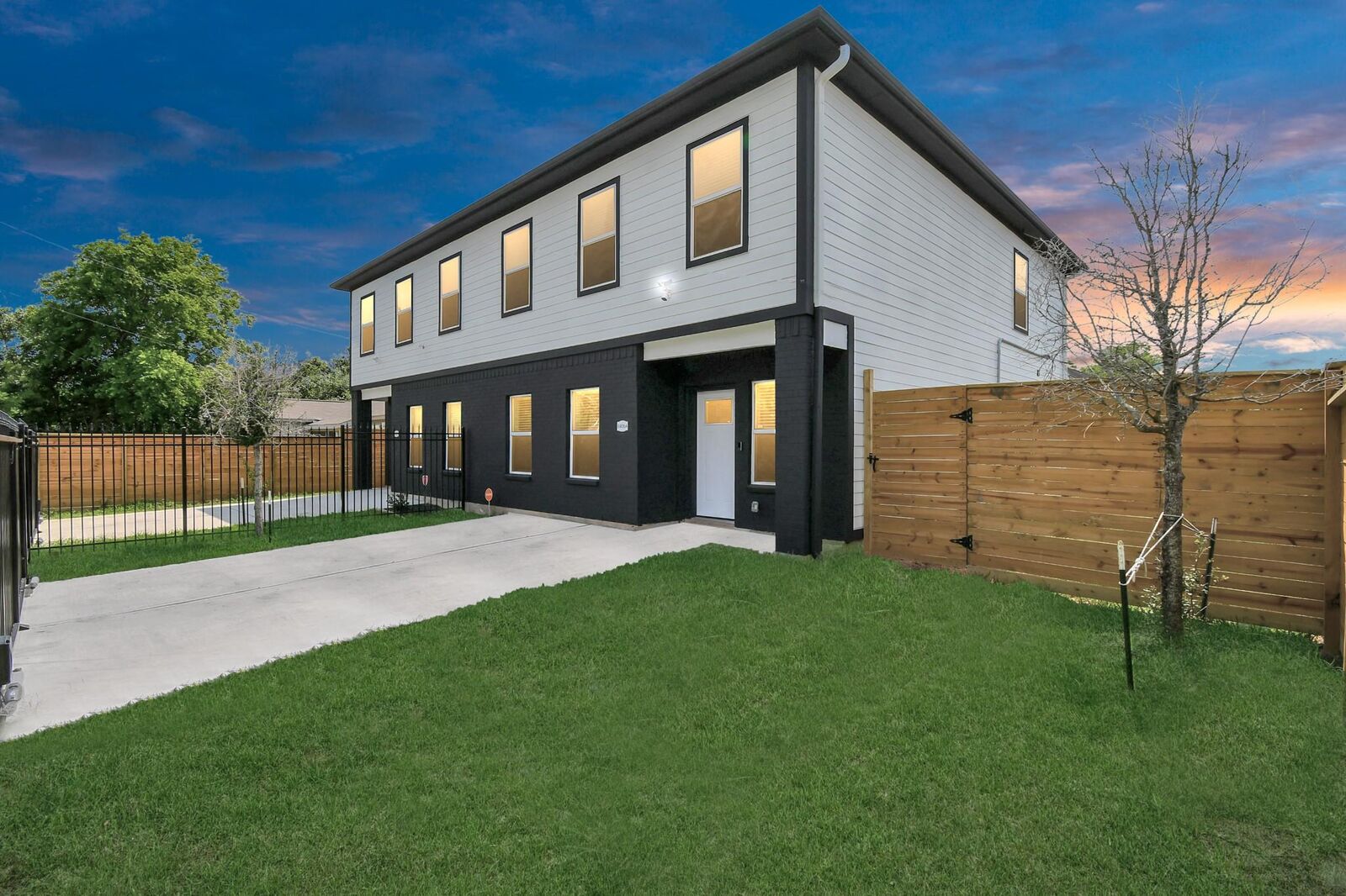 Property Photo: 8406 Parnell Street A/B TX 77051