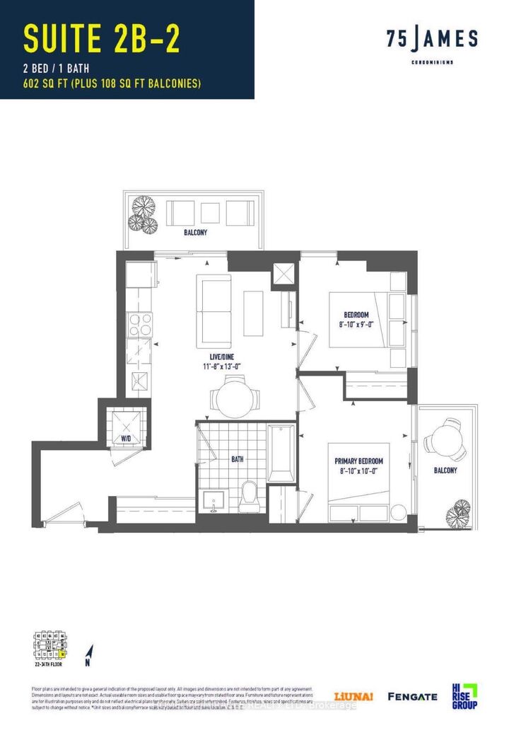 Property Photo: 75 James Street S 2710 ON L8P 2Y9