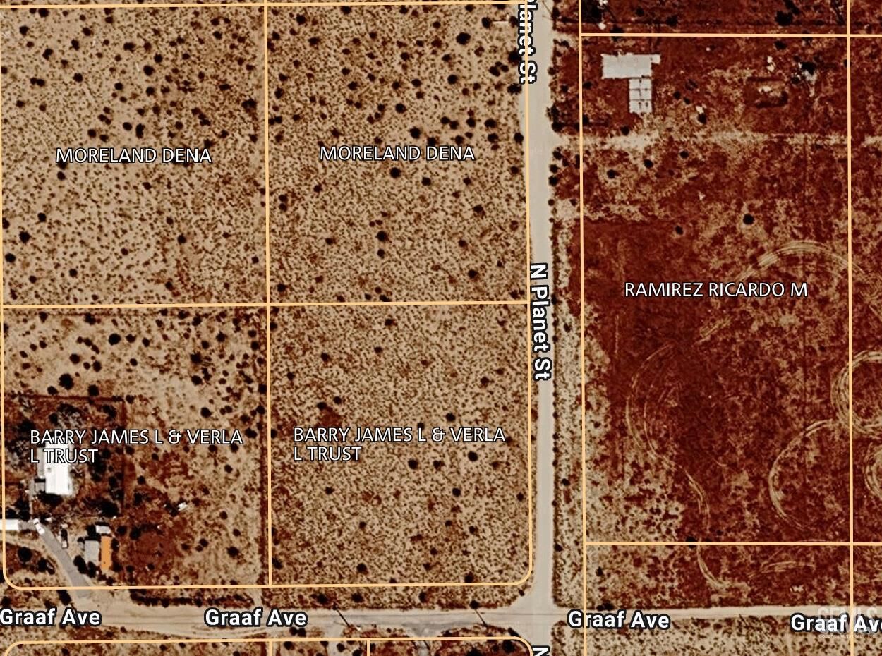 Property Photo: 0 N Planet St CA 93555