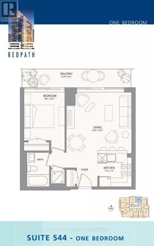 Property Photo: 83 Redpath Avenue 701 ON M4S 0A2