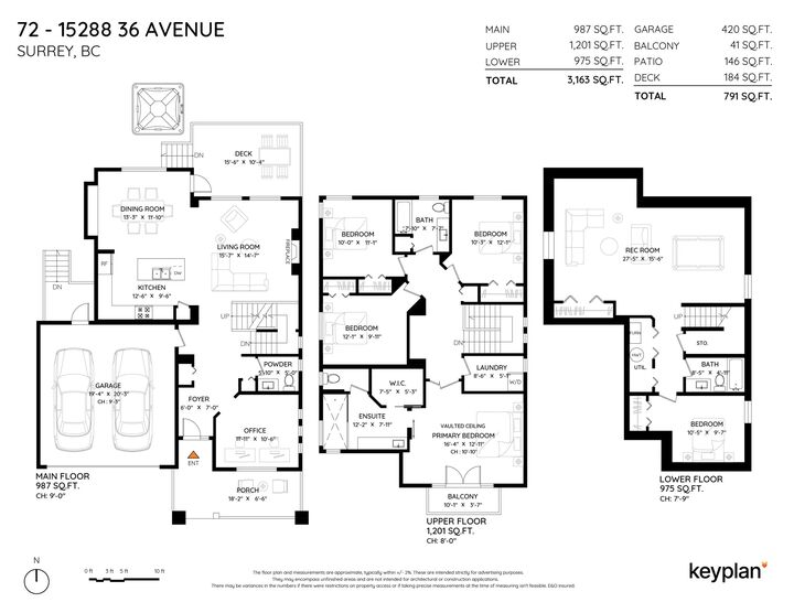Property Photo: 15288 36 Avenue 72 BC V3Z 0S6