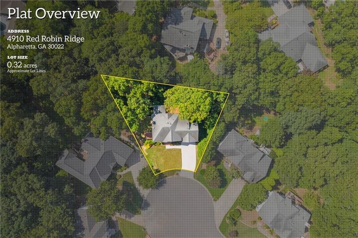 Property Photo: 4910 Red Robin Ridge GA 30022