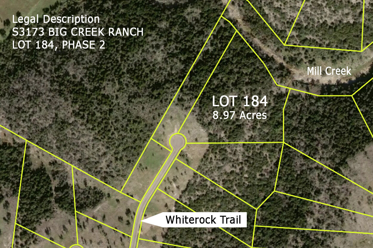 Property Photo: Lot 184 Whiterock Trail TX 78639