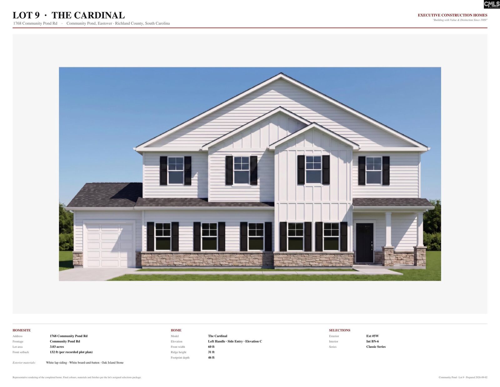 Property Photo:  1768 Community Pond  SC 29044 