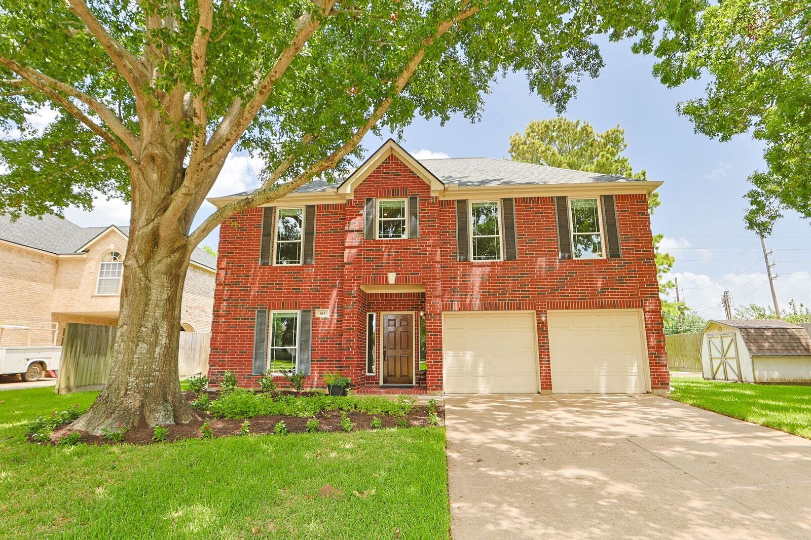 Property Photo: 611 Governors Place Drive TX 77450