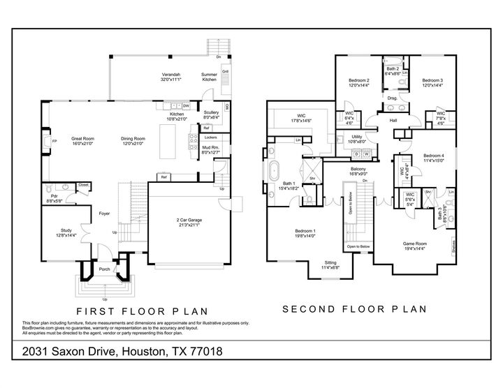 Property Photo:  2031 Saxon Drive  TX 77018 