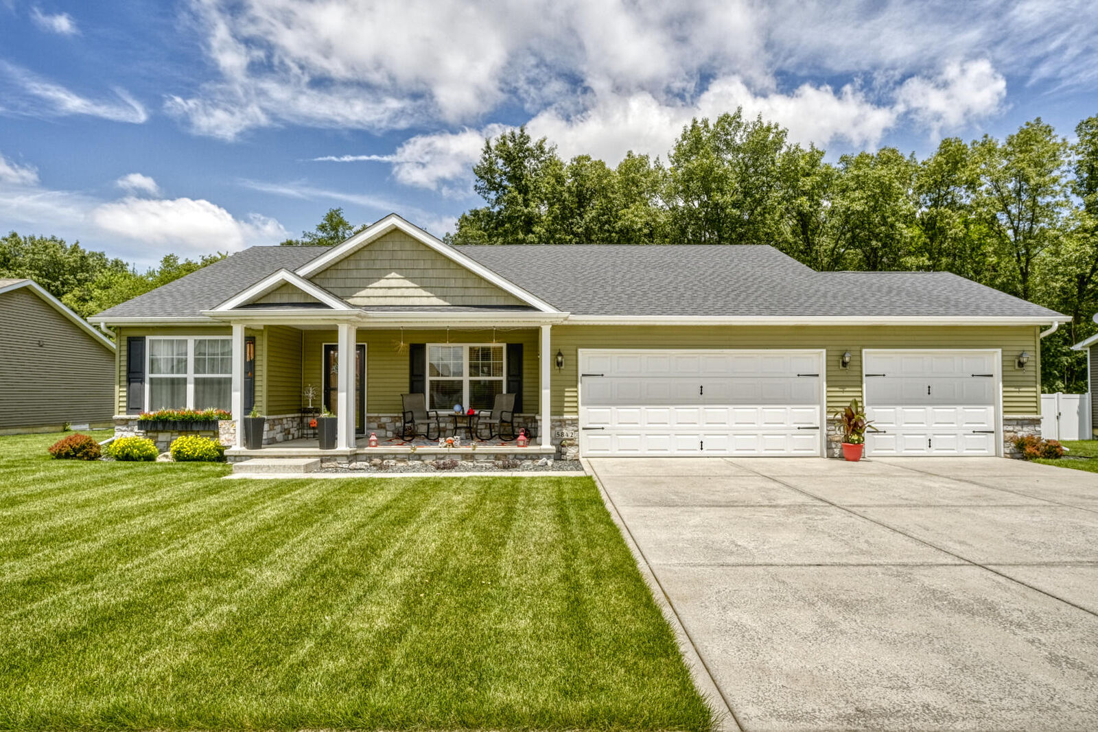 Property Photo:  5842 W 172nd Avenue  IN 46356 