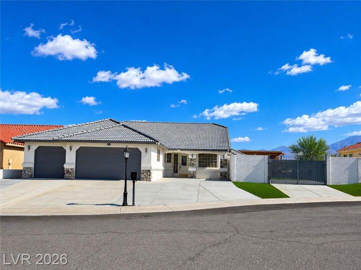 Property Photo:  3630 East Vineyard Drive  NV 89048 