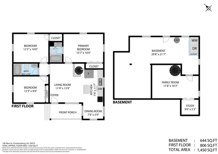 Property Photo: 190 New Street VA 24073