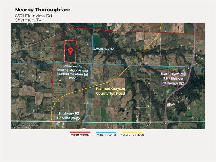 Property Photo: 8571 Plainview Road TX 75092
