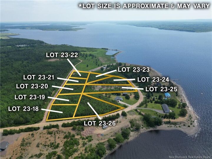 Property Photo:  Lot 23-19 Blueberry Beach Road  NB E4C 3J2 